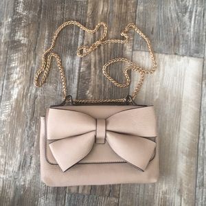 Charming Charlie beige purse